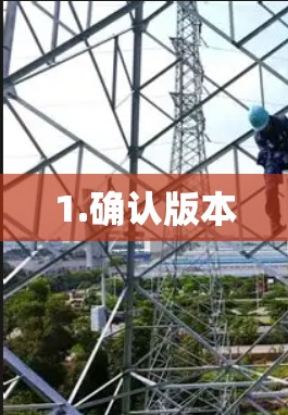 1.确认版本