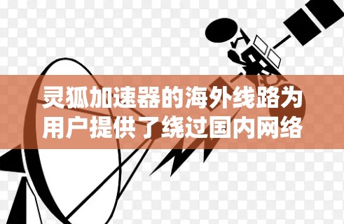 灵狐加速器的海外线路为用户提供了绕过国内网络限制、降低延迟和提高访问速度的有效途径。以下是对灵狐加速器海外线路的详细分析