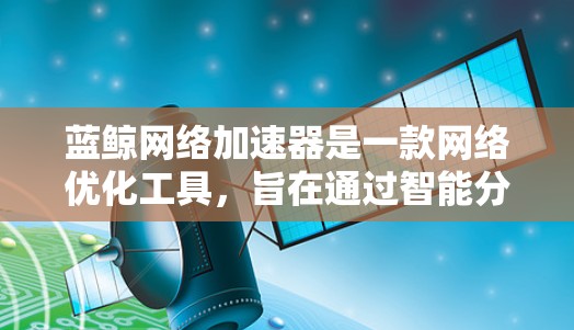 蓝鲸网络加速器是一款网络优化工具,旨在通过智能分割和重组网络流量,显著提升网络传输效率和用户体验。以下是一个关于蓝鲸网络加速器的教程,假设你是普通用户或技术人员,想要了解如何使用它来优化网络性能 蓝鲸网络加速器是一款网络优化工具,旨在通过智能分割和重组网络流量,显著提升网络传输效率和用户体验。以下是一个关于蓝鲸网络加速器的教程,假设你是普通用户或技术人员,想要了解如何使用它来优化网络性能