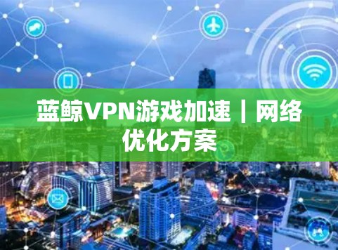 蓝鲸VPN游戏加速｜网络优化方案