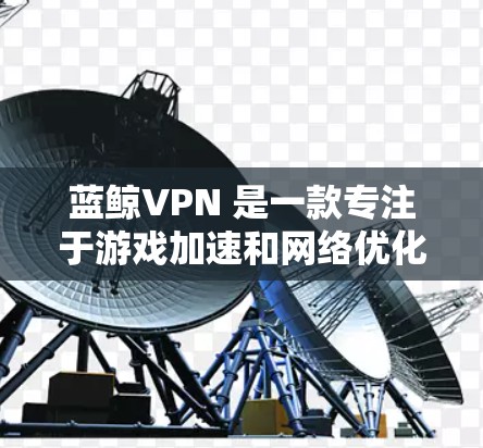 蓝鲸VPN 是一款专注于游戏加速和网络优化的 VPN 服务，旨在帮助用户降低游戏连接延迟，提高游戏体验。以下是关于蓝鲸VPN 的一些关键信息和特点
