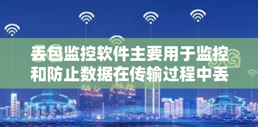 丢包监控软件主要用于监控和防止数据在传输过程中丢失或被篡改。以下是一些常用的丢包监控软件和工具