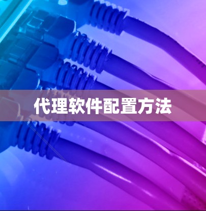 代理软件配置方法