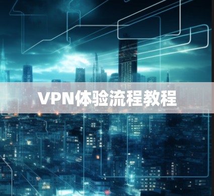 VPN体验流程教程 VPN体验流程教程