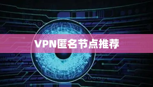 VPN匿名节点推荐